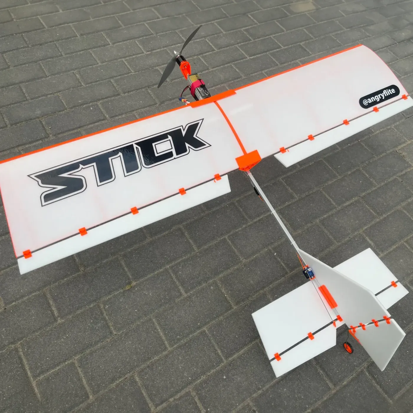 Flying Stick – 3D Printed Foam RC Airplane 120cm